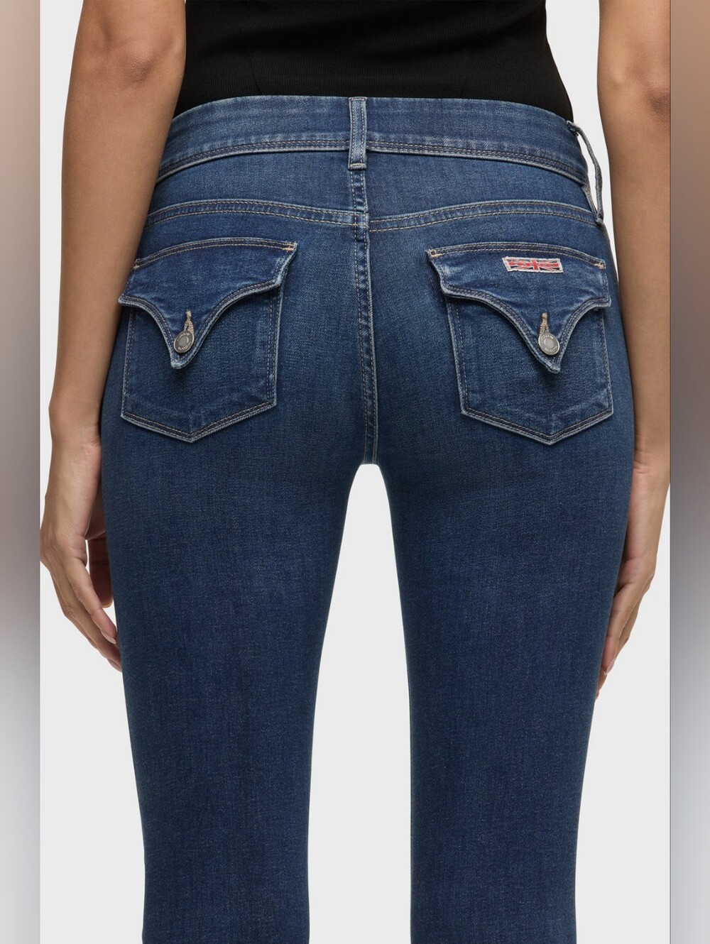 Hudson Jeans Collin Skinny Crop Flap Pocket Size 28